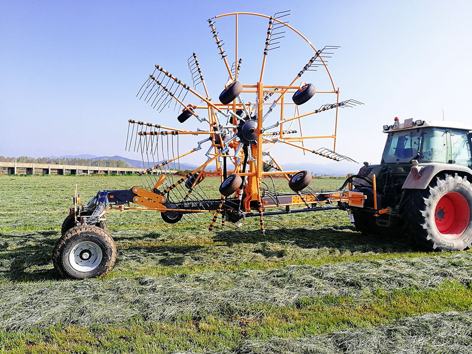 Hilerador Rastrillo hilerador Bagues arrastrado